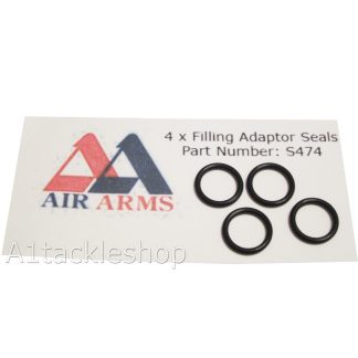 4 x New Style Filling Adaptor Seals Air Arms s400 s410 s510 MPR TDR etc 93