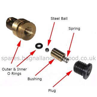 BSA Filling Valve Spare Parts - New Style