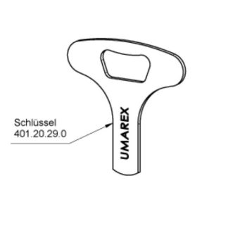 Umarex Walther Lever Action Spare Key - 401.20.29.0