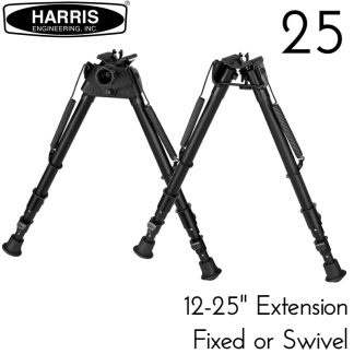Harris 25 Series Bipods - 12-25"