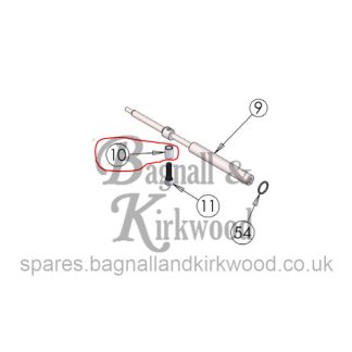 Part s345: Air Arms Cocking Pin / Dog Sleeve