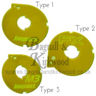 .177 FX Impact Custom Magazine Covers - Fluro Yellow .177