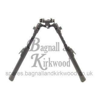 Tier One Tactical Bipod - Aluminium with Tilt / Pan - Picatinny