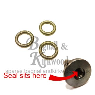 3 x Bottle Adaptor o-ring Seals for BRK / Brocock Ghost