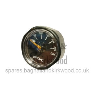 FX DRS Pressure Gauge - Black